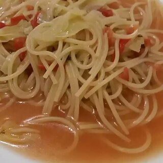 朝食にぴったり☆野菜のスープパスタ♡簡単!
